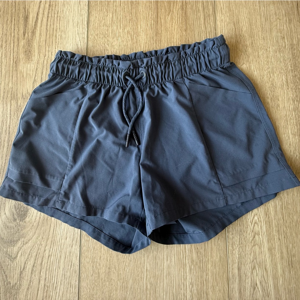 Athleta Charcoal Ruched Skirt